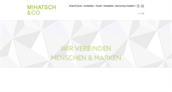 Desktop Screenshot of mihatsch-co.com